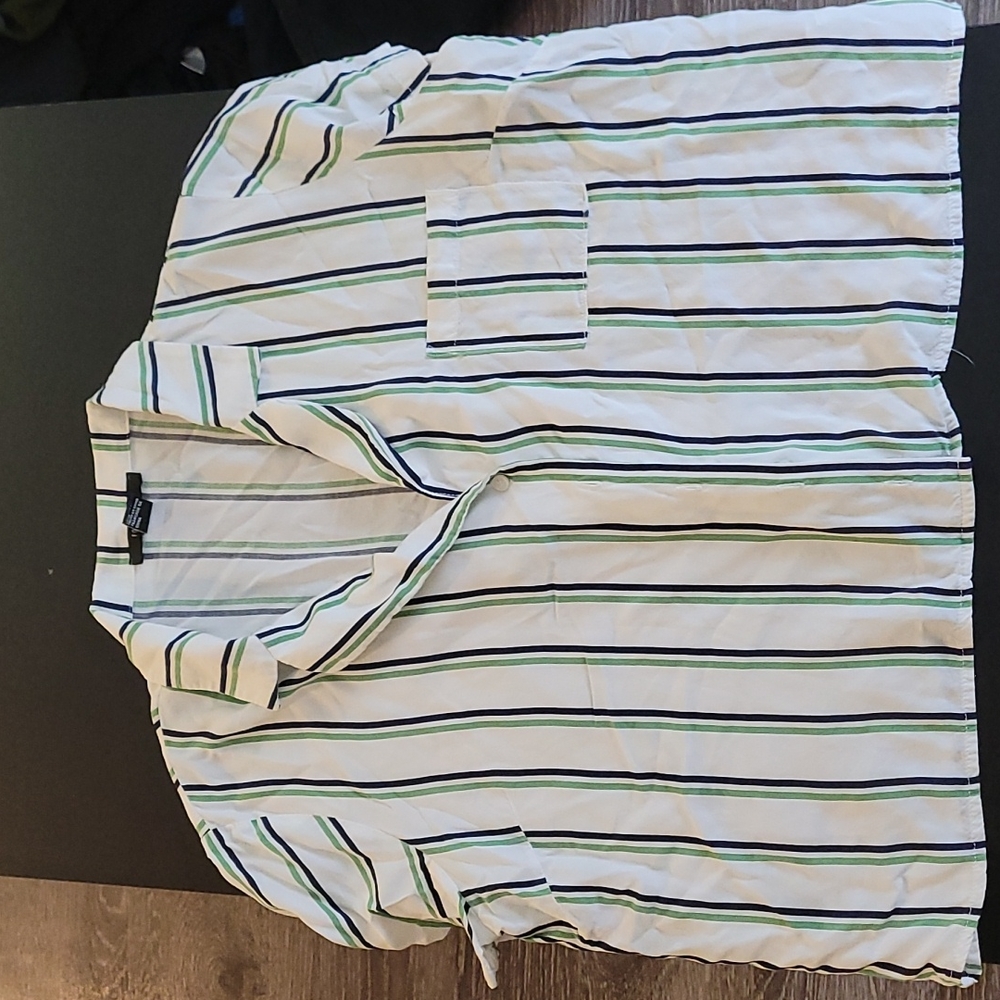 Cropped Stripped Blouse